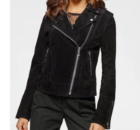 Laura Scott Biker Lederjacke Gr. 42 oder 44 / Neu m. Etikett