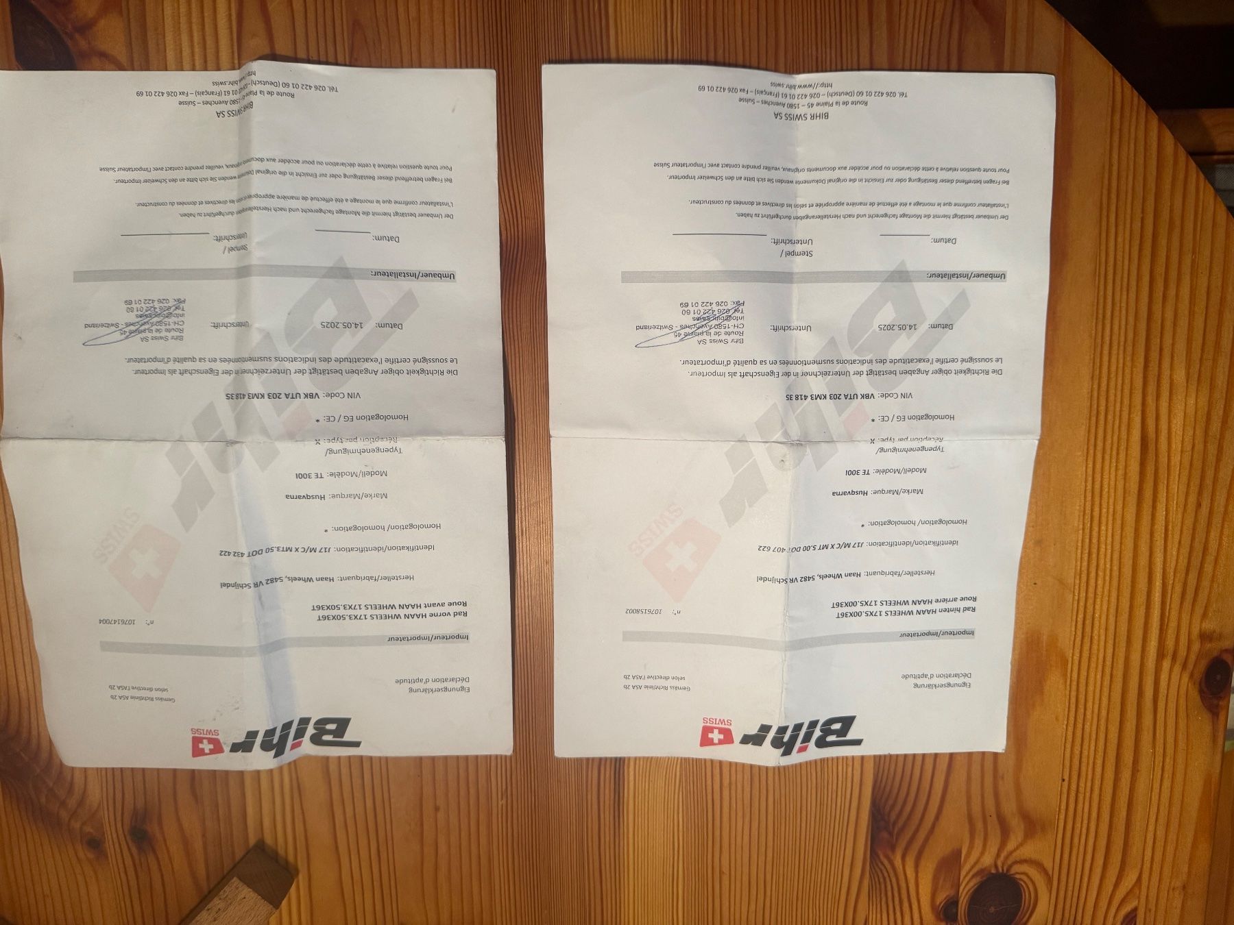 Cerchioni: Exel Haan wheels Supermoto – Usato da Allschwil venduto da ste_g7p2 3