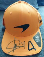 Mütze Cap Lando Norris Nr. 4 - McLaren - Autogramm - F1