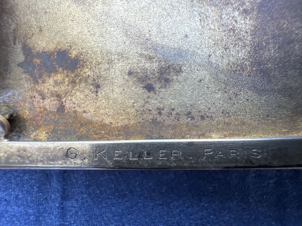 Altri Prodotti per fumatori: Antike Zigarettenetui Schatulle Silber 800 Gravur – Usato da Zürich venduto da Brockiwelt 4