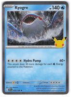 Kyogre / 30th Celebration / 30C 019