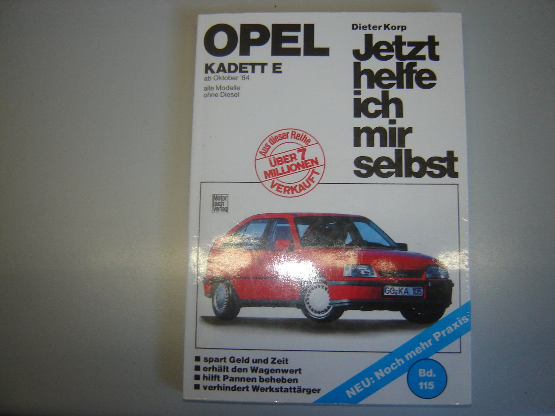 Libri: OPEL Kadett E ab Oktober  84 – Usato da Allenwinden venduto da Wm26