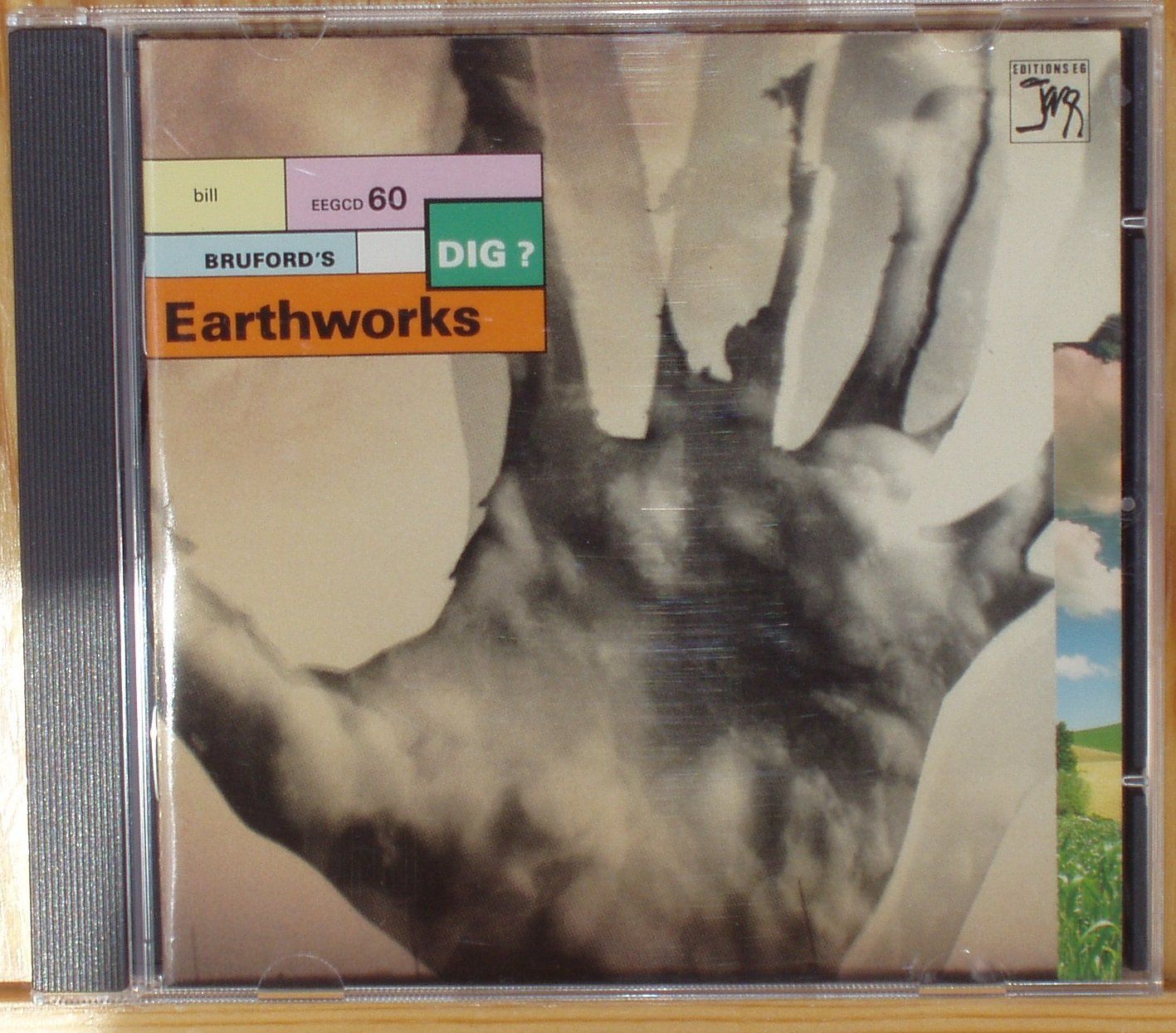 CD: Bill BRUFORD's EARTHWORKS Dig – Usato da Boussens venduto da catfood01