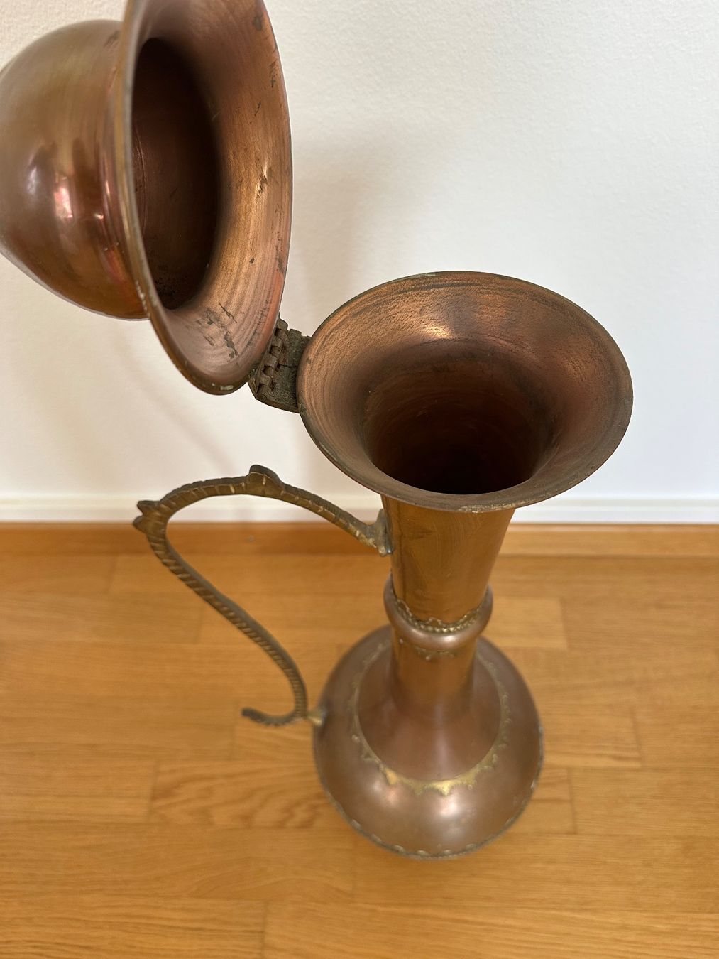 Tutte le decorazioni: Orientalisch Kupferkanne mit Deckel – Usato da Bern venduto da hinterdemberg 2