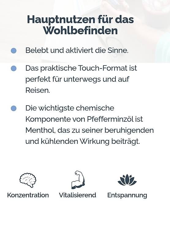 Doterra Ätherische Öle: Dõterra Peppermint Touch – Neu und originalverpackt aus Lyss von Infinia 2