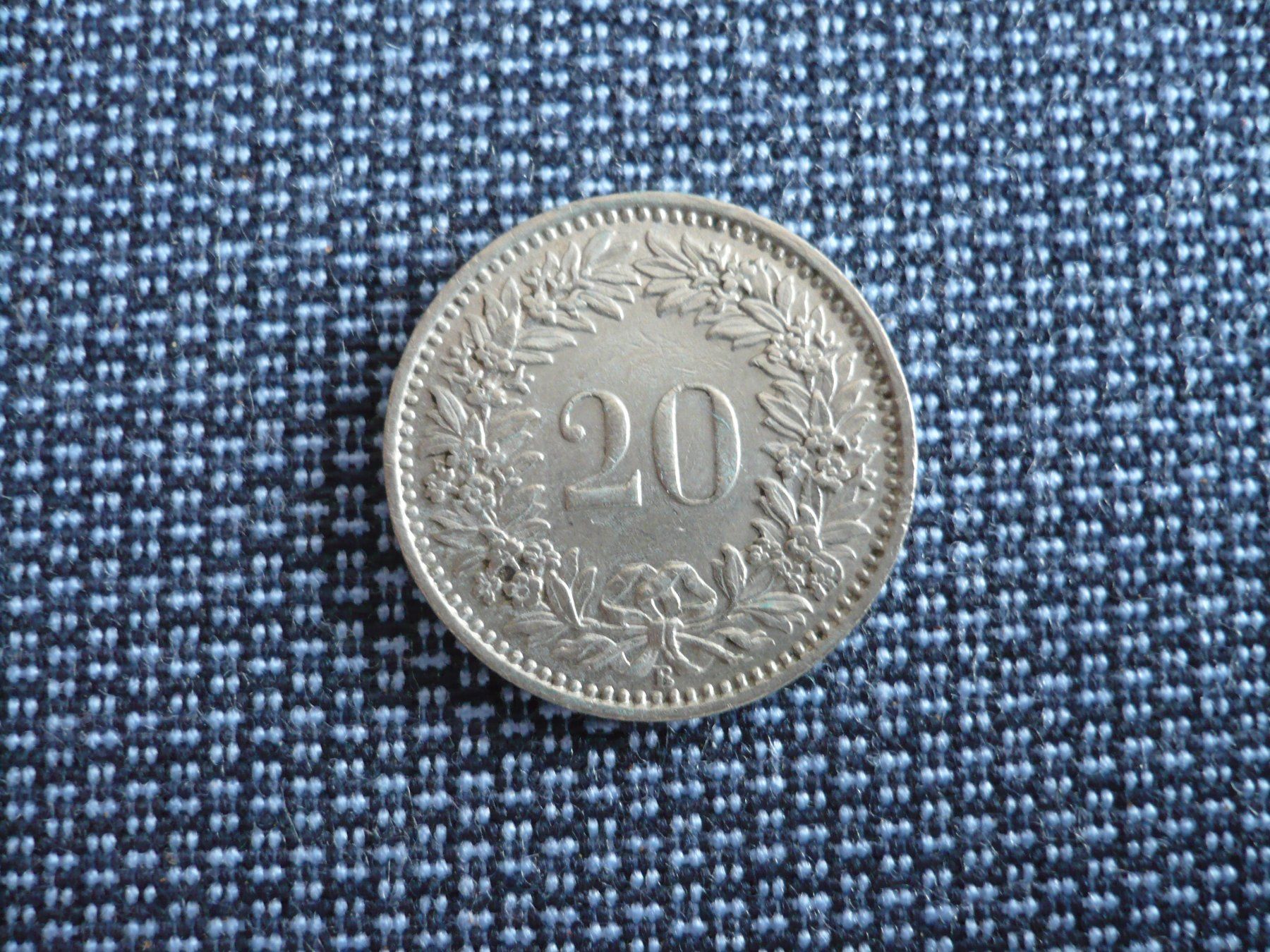 Toutes les monnaies: 20 Rappen 1956 – D'occasion à Winterthur par kormorans 1