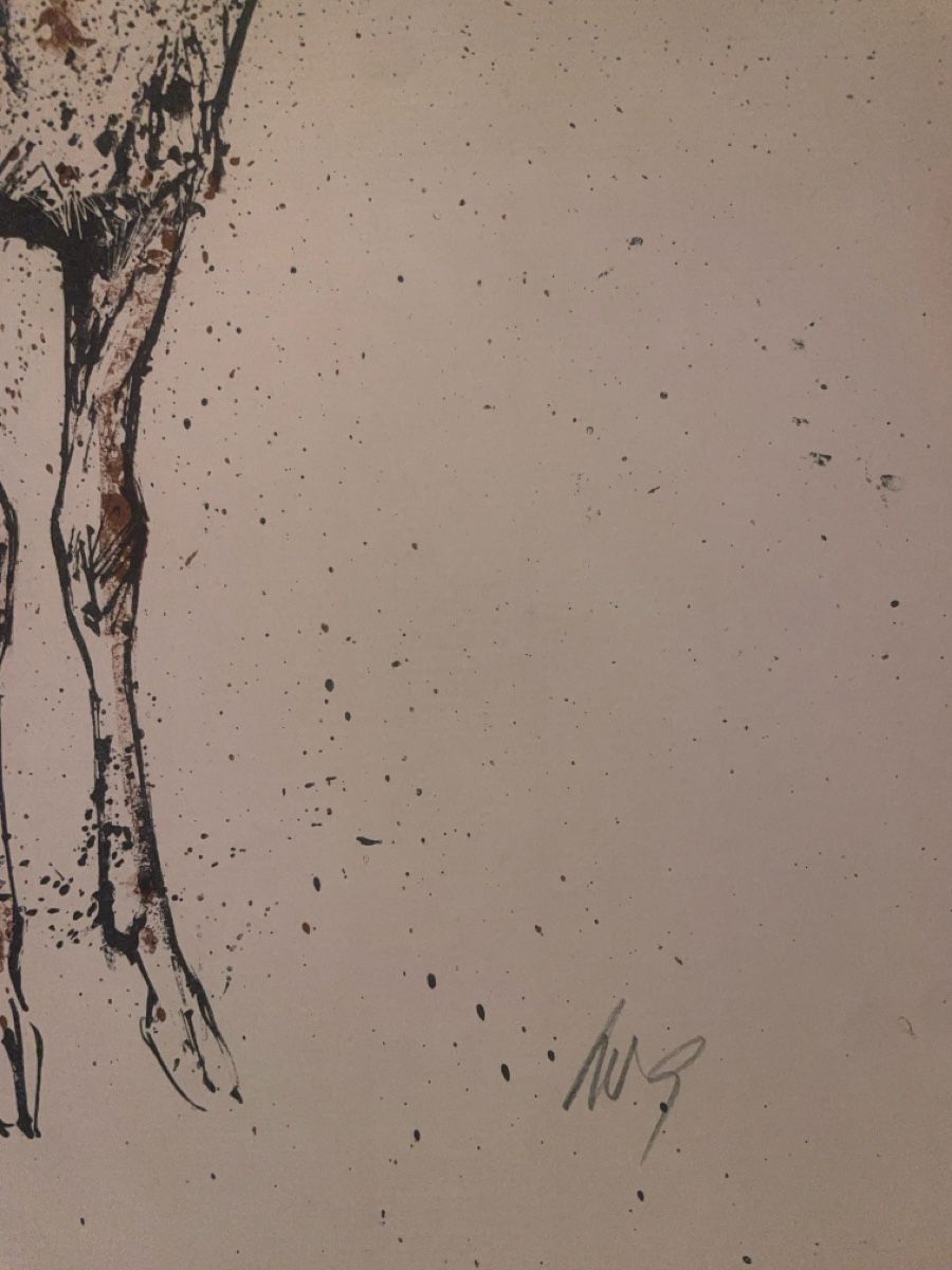 Grafica & Litografie: Fritz Hug - Hirsch, signiert – Usato da Frenkendorf venduto da lau_8fff 1