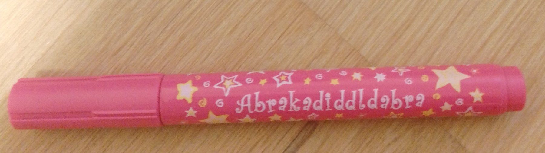 Penna & Evidenziatori: 2 x Diddl Abrakadiddldabra Stift rosa m. Sternen ungebraucht – Usato da Wohlen AG venduto da salamanderspielwaren 1
