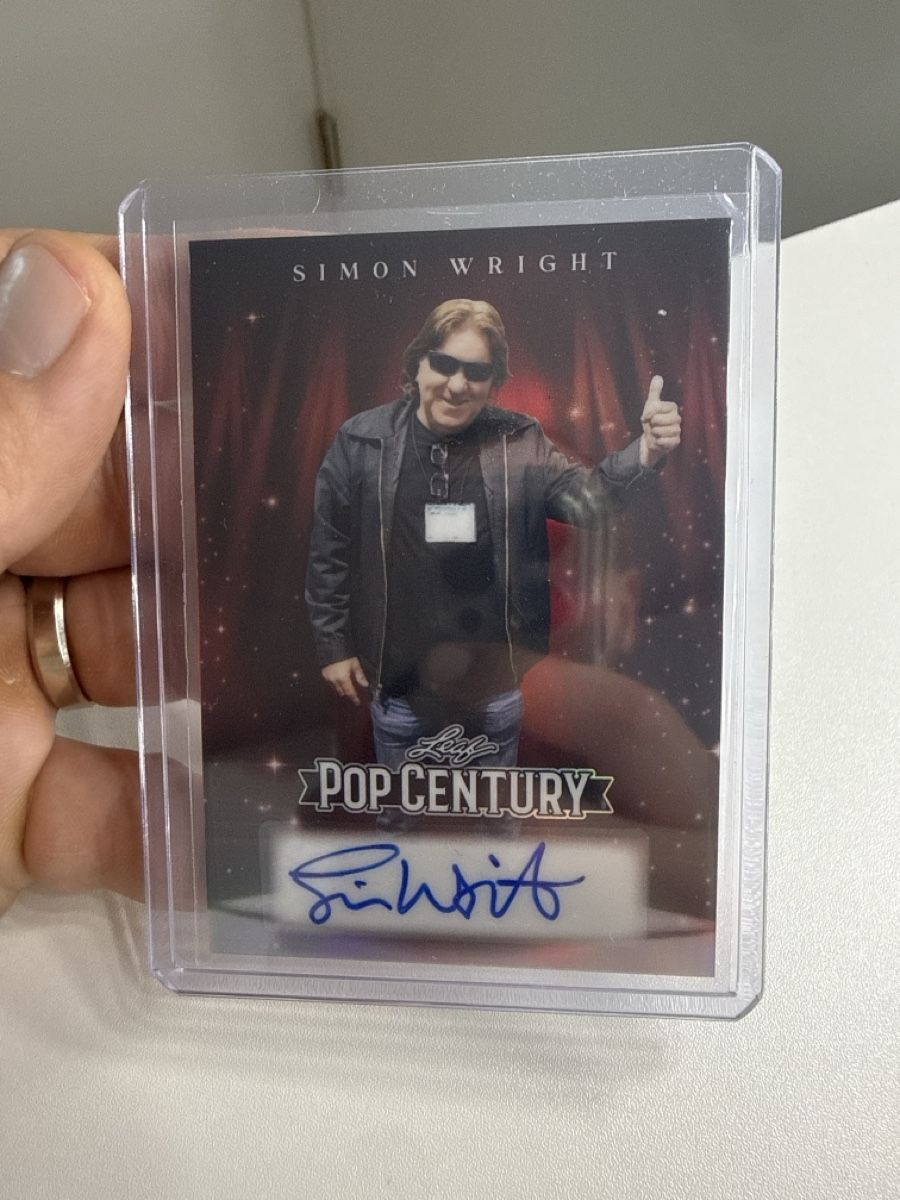Carte collezionabili: Leaf Pop Century 2026 Simon Wright Auto 1/2 – Nuovo e nell'imballaggio originale da Küttigen venduto da Donart10 3