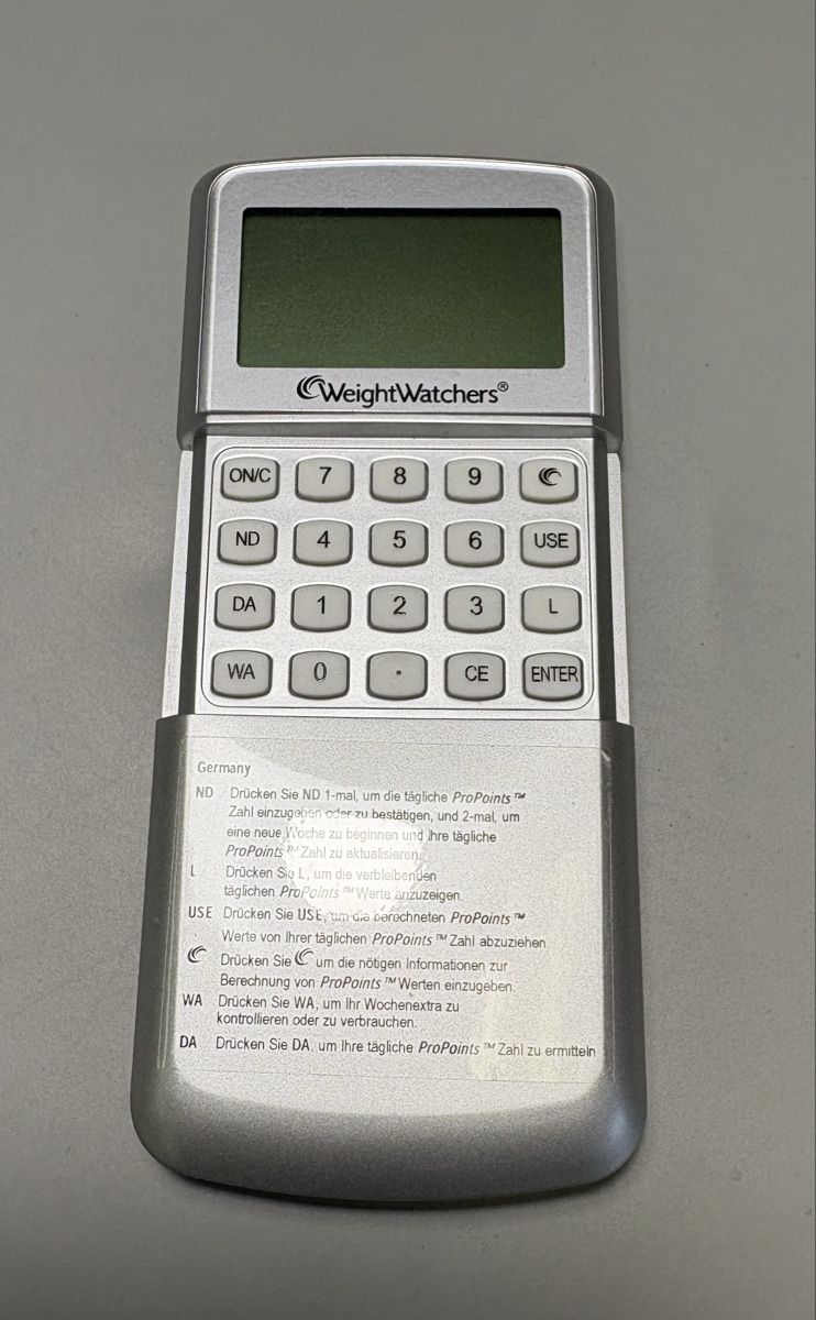 Calcolatrici tascabili: Weight Watchers ProPoints Calculator / Punkte Rechner – Usato da Birrwil venduto da kae_9wv9 1