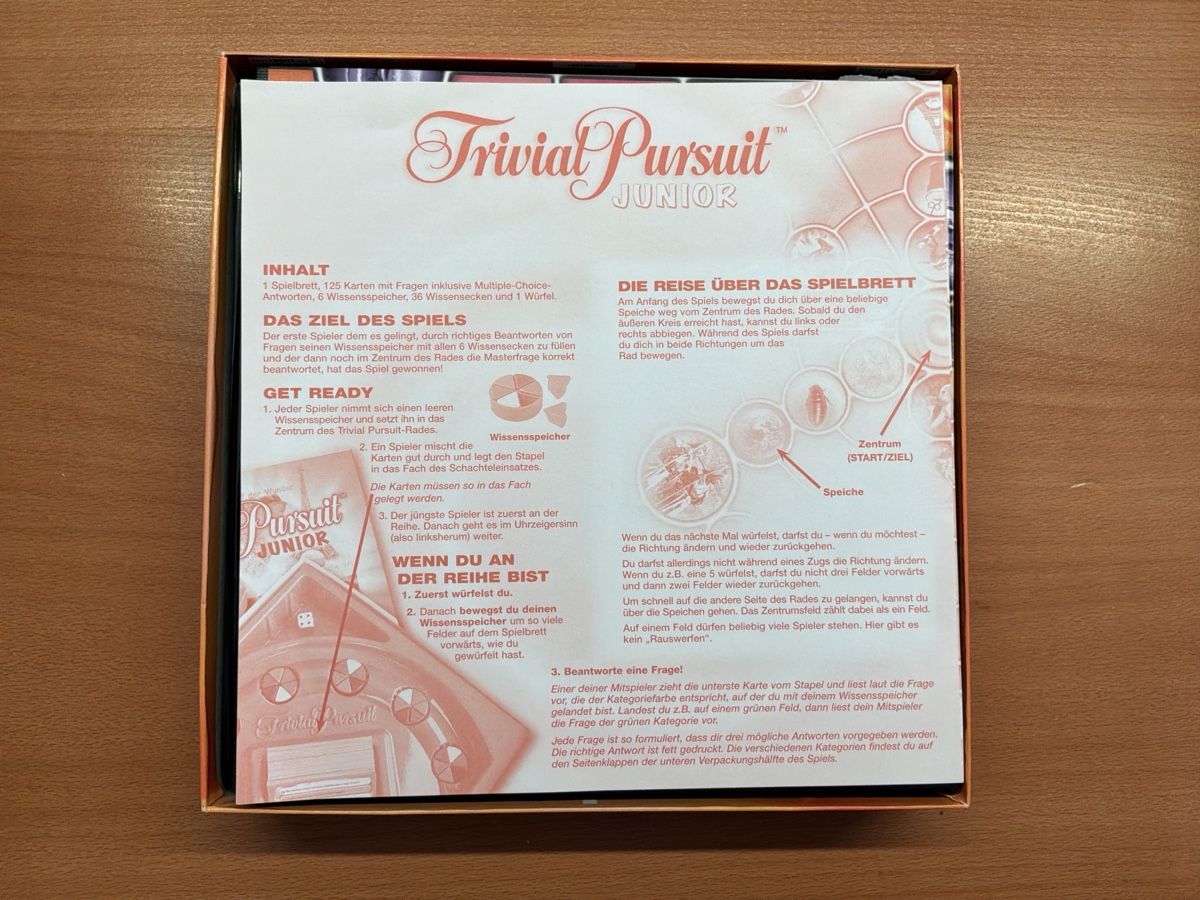 Hasbro Spiele: Trivial Pursuit Junior – Gebraucht aus St. Gallen von petergyoergy 2