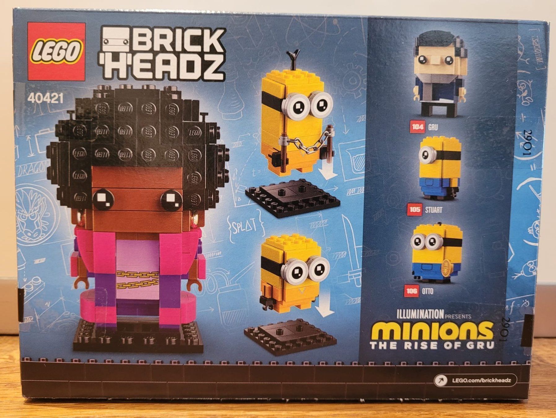 Lego Giocattoli: LEGO BrickHeadz - Belle Bottom 40421 – Nuovo e nell'imballaggio originale da Hinteregg venduto da BrickHeaven 1