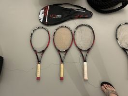 3 tecnifibre t-fight tennisrackets