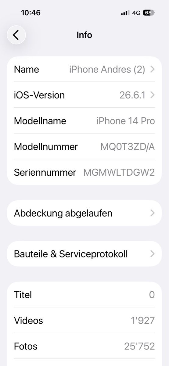 Apple Telefoni cellulari / Smartphones: Iphone 14 Pro 256 GB – Usato da Engelberg venduto da alietha