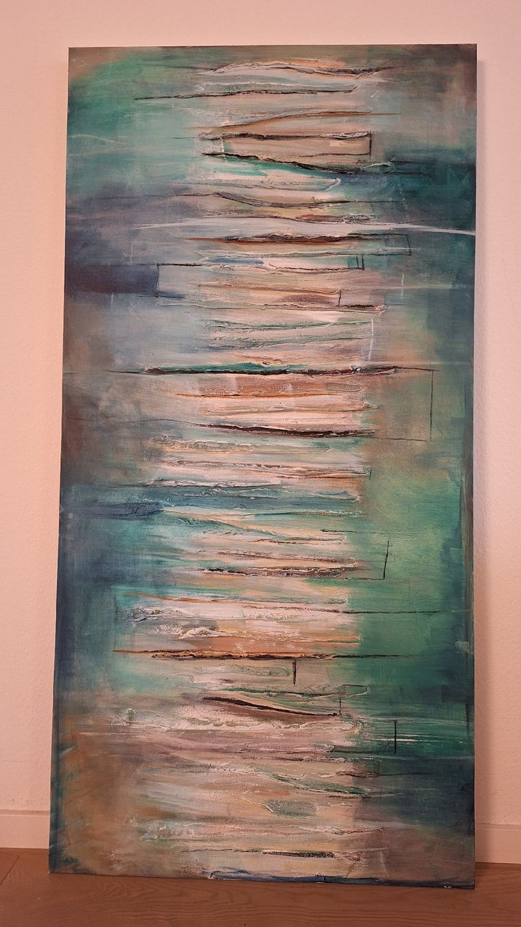 Tableaux: Acrylbild auf Leinwand  – D'occasion à Olten par riz_nc2z
