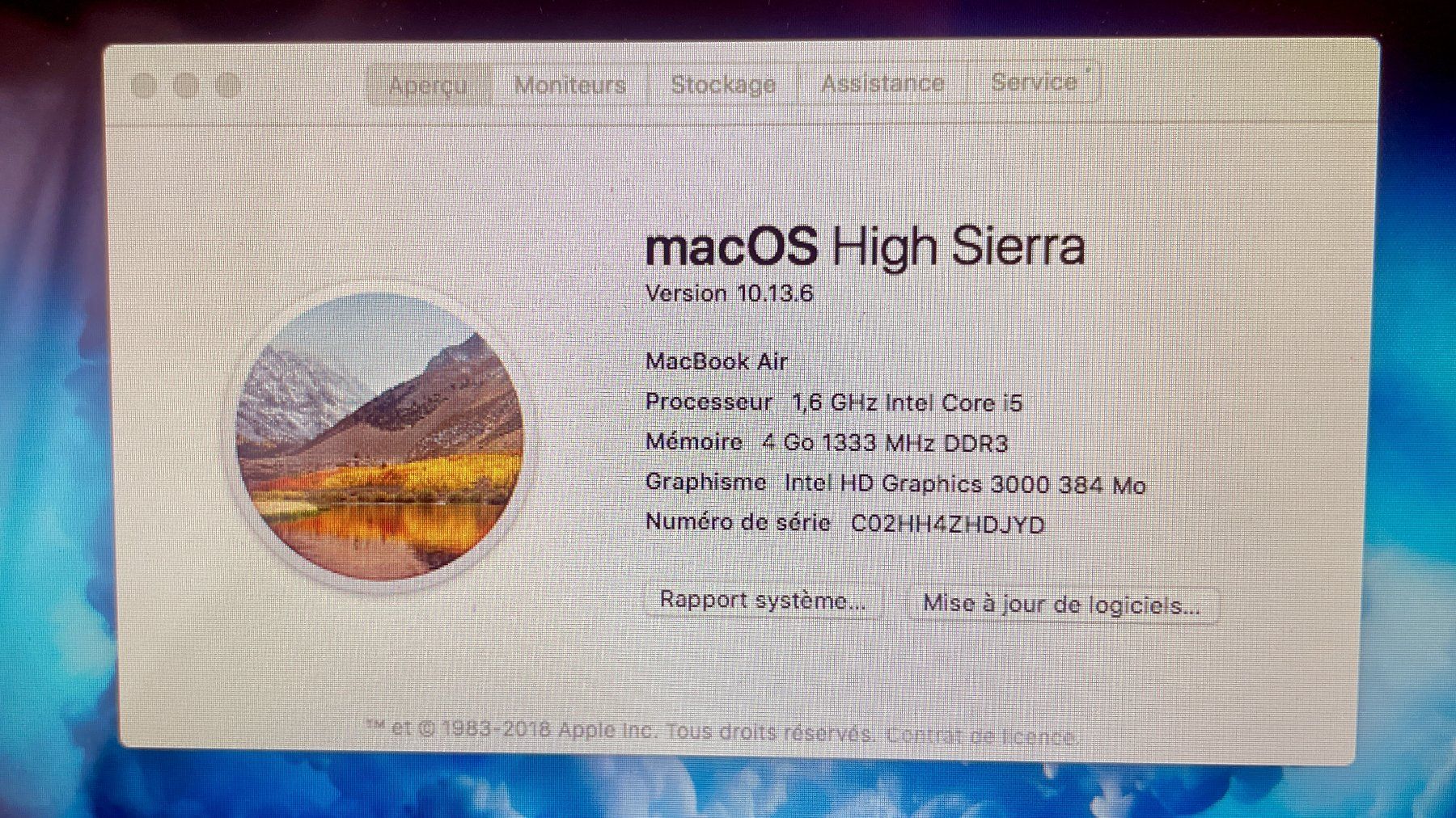 Apple Notebook: Apple Mac Book Air - Batterie neuve – Usato da Servion venduto da Phm 1