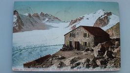 Gr. Aletschgletscher -Pavillon Concordia geg. Trugberg