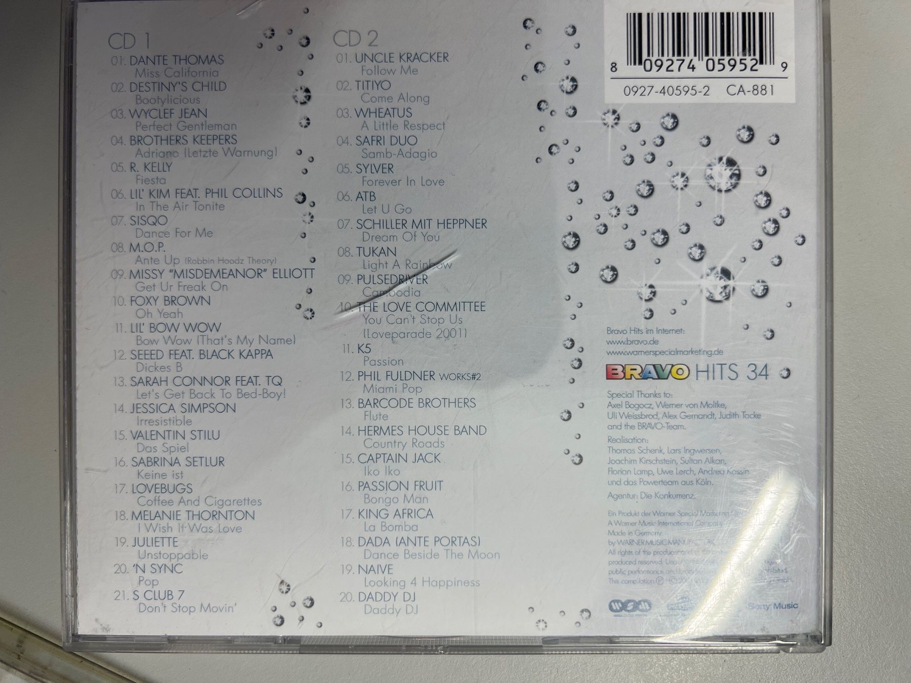 CD: Bravo HITS 34 CD – Usato da Zürich venduto da pamleano 1