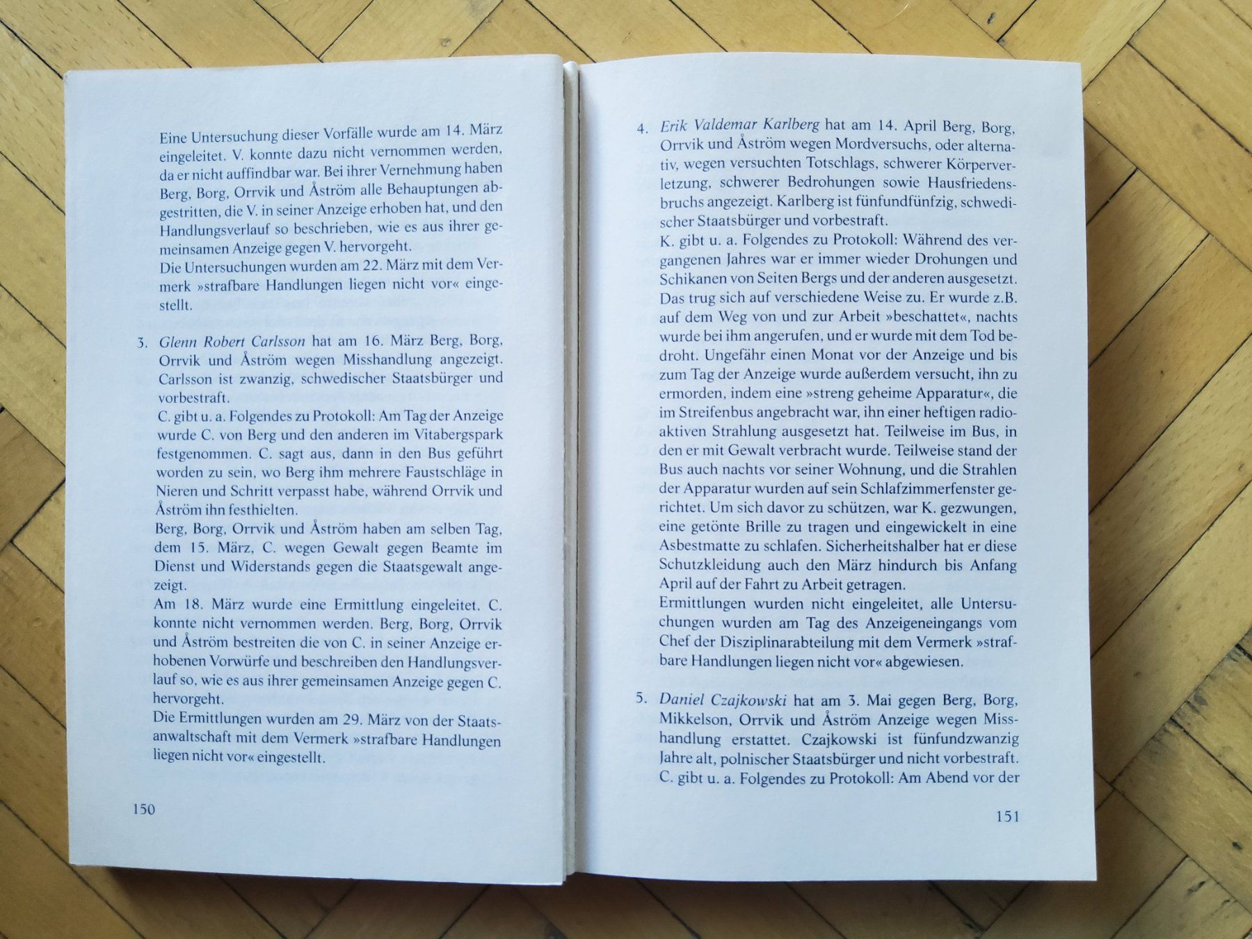 Libri: Leif GW Persson  In guter Gesellschaft – Usato da Arosa venduto da horseracing 2