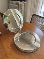 6er-Set Platzteller aus Metall – Durchmesser 30 cm