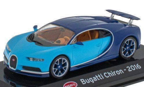 Bugatti Modellini d'auto: Bugatti Chiron seit 2016 hellblau / dunkelblau   1:43 Altaya – Nuovo e nell'imballaggio originale da Gerlafingen venduto da espero88 6