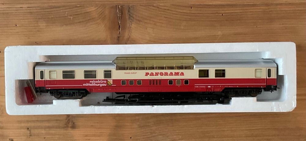 Lima Modellini di ferrovie: LIMA Panoramawagen TRANS-EUROP EXPRESS DC – Usato da Dottikon venduto da Gusler7