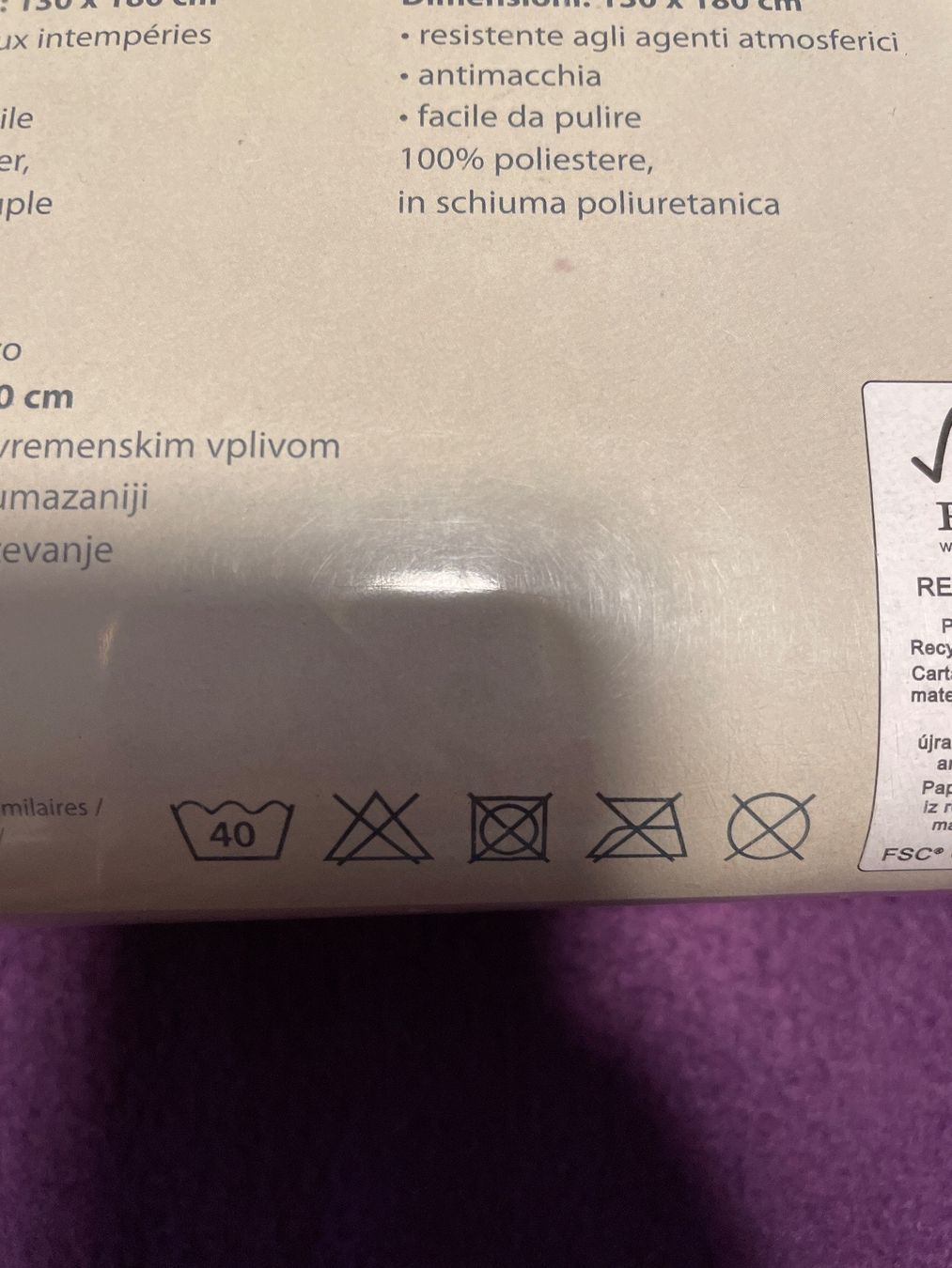 Altra biancheria da tavola: Gartentischdecke – Nuovo e nell'imballaggio originale da Rüfenacht BE venduto da Edinas_shop 3
