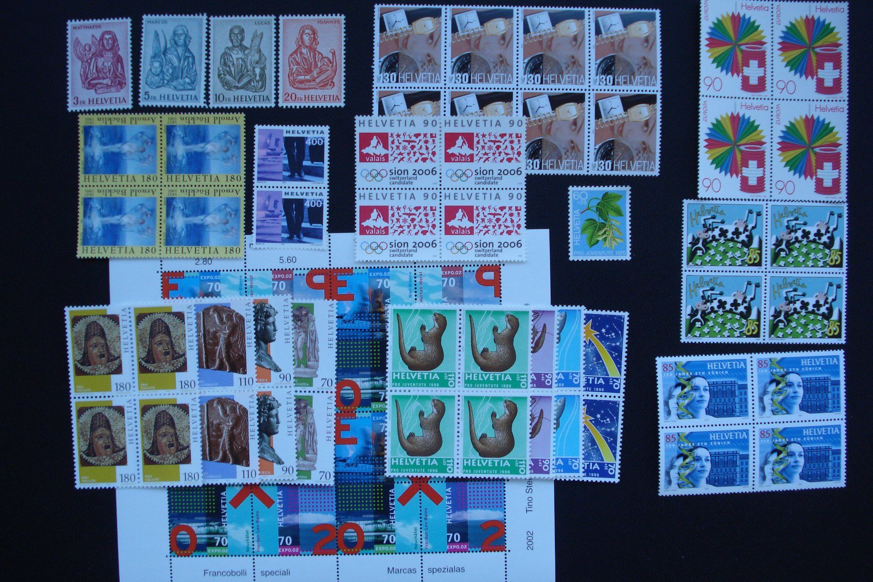 Tous les timbres: Frankaturware 121.00 – Neuf (Voir description) à Bösingen par mabo112