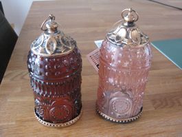 2 schöne herbstliche LED Leuchten