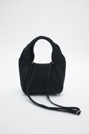 ZARA Mini Stofftasche