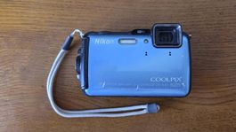 Appareil photo Nikon Coolpix AW120 bleu