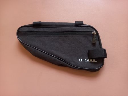 3x Fahrradtasche Dreieck grau - Sac de rangement pour vélo