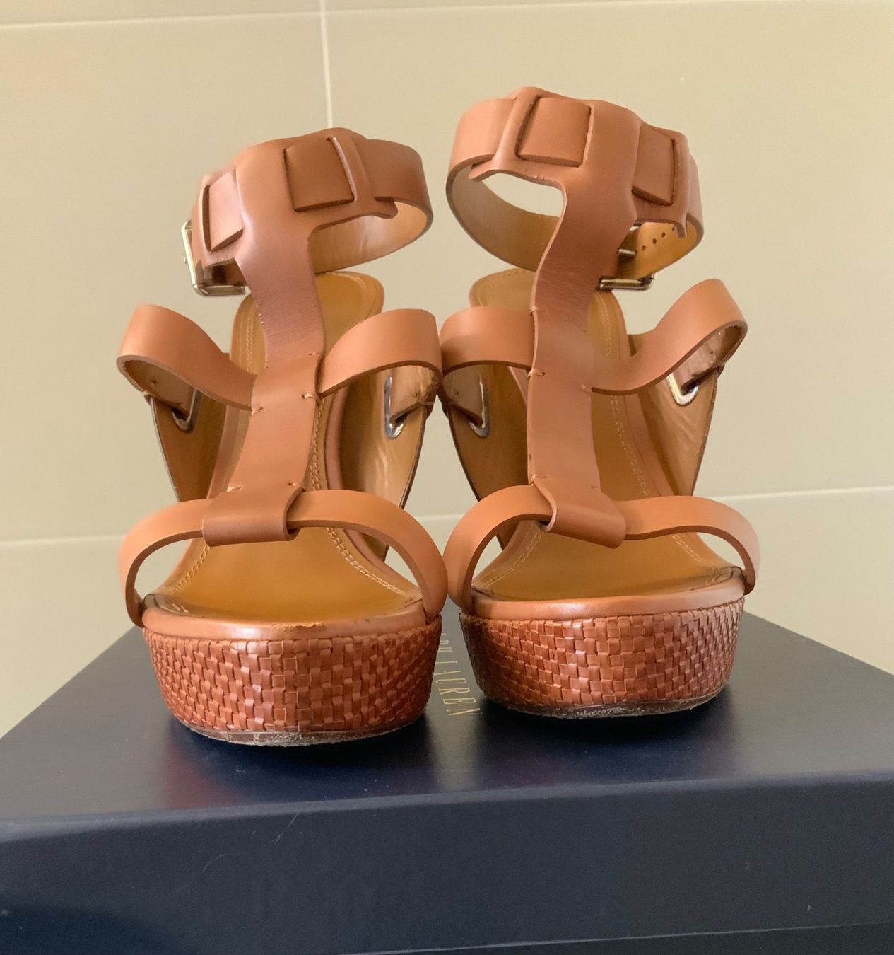 Ralph Lauren Scarpe da donna: Ralph Lauren Sandales – Usato da Vandoeuvres venduto da Boussy74