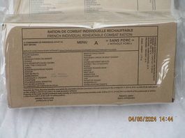 Original Französische 24h Gourmet Feldration 2028 RCIR (MRE)