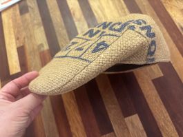 Cappello Gatsby vintage in iuta, taglia 61