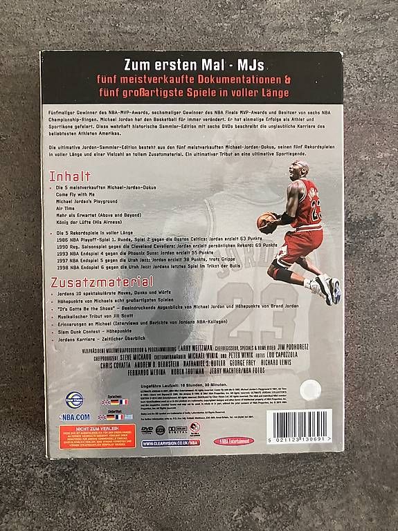 Alle DVDs: DVD Sammler Edition Michael Jordan – Gebraucht aus Zürich von Zueriost 1