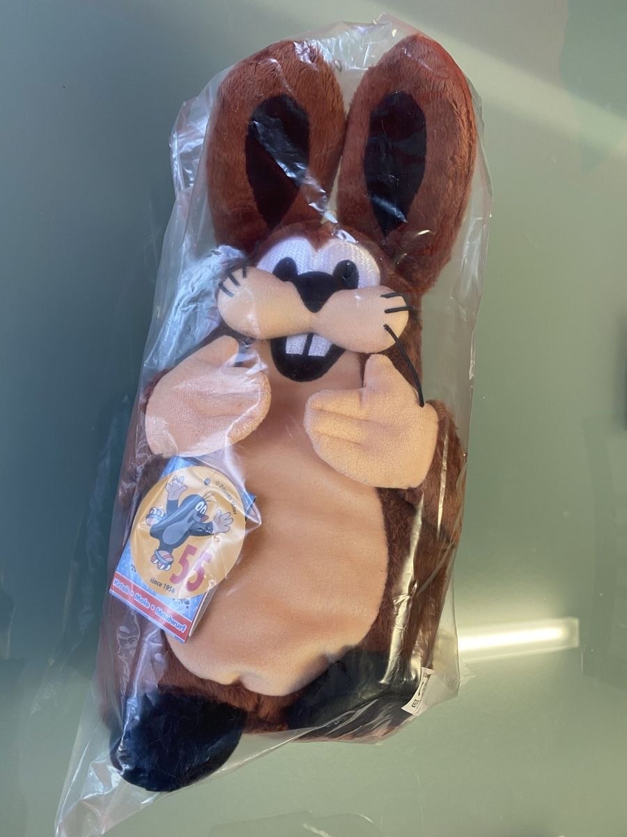 Giocattoli: Hase Plüschhandpuppe – Nuovo e nell'imballaggio originale da Siebnen venduto da Diit