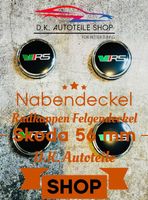 Skoda VRS Nabendeckel 56mm Nabenkappen, Felgendeckel Neu