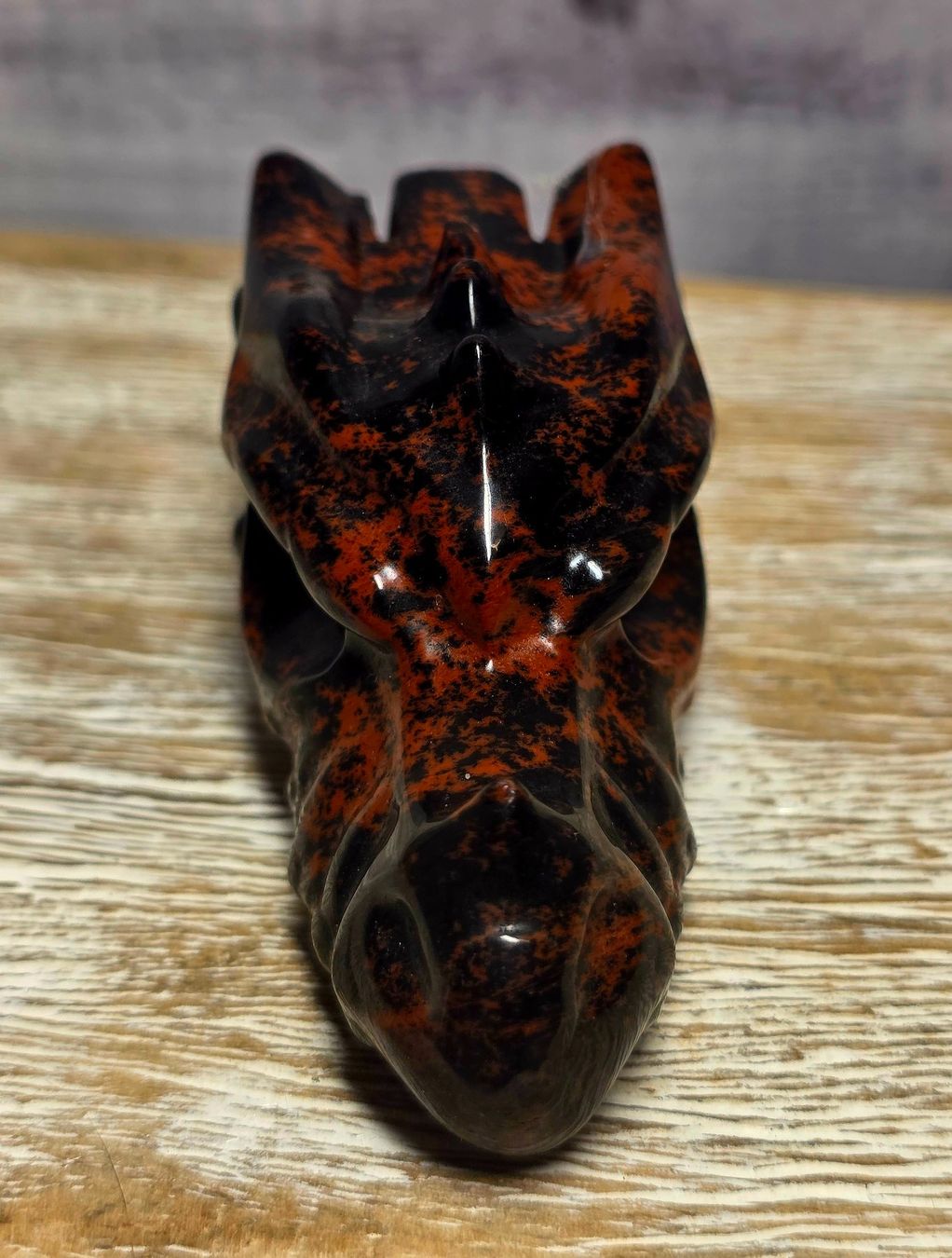 Minerali & Pietre curative: Roter Obsidian Drachenkopf 161g – Nuovo e nell'imballaggio originale da Matzingen venduto da Shay_Crystalz 2