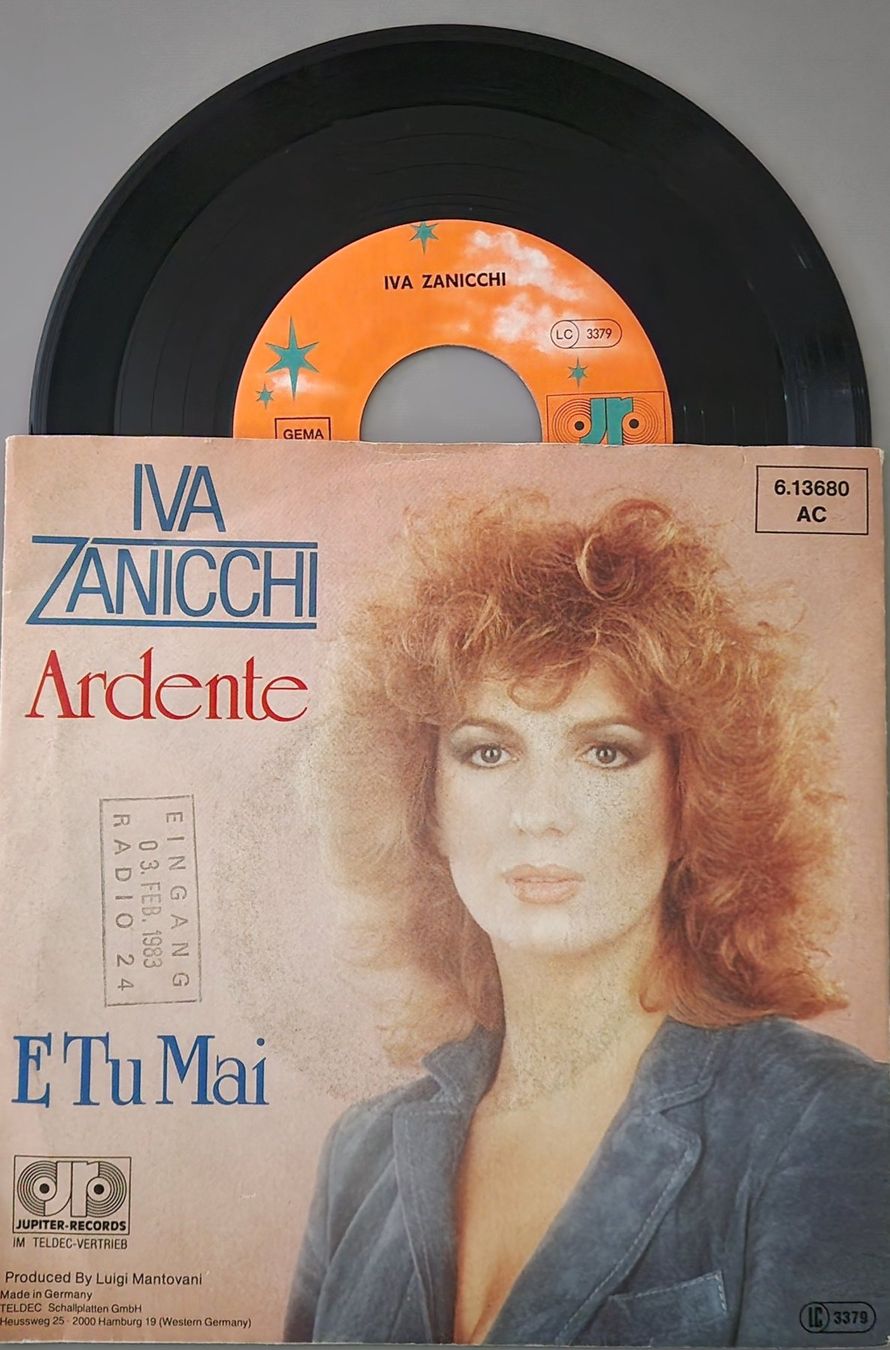Dischi in vinile: Iva Zanicchi Single – Ardente – Usato da Root venduto da atelier22