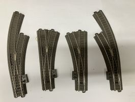 Märklin C Geleise Weichen 4 Stk.