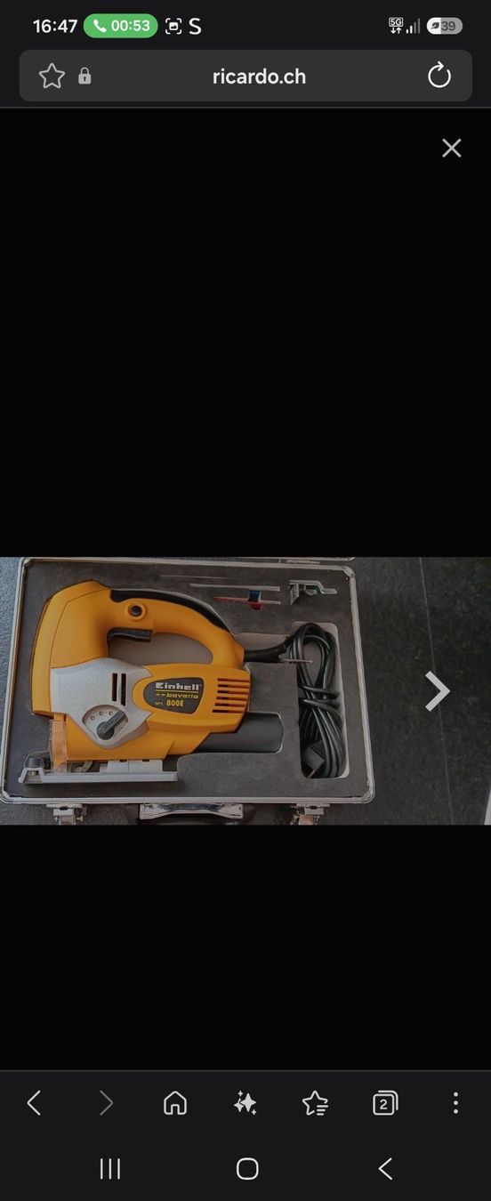 Einhell Scies: Scie Bavaria BPS 800 E – D'occasion à Les Bayards par bibouille36