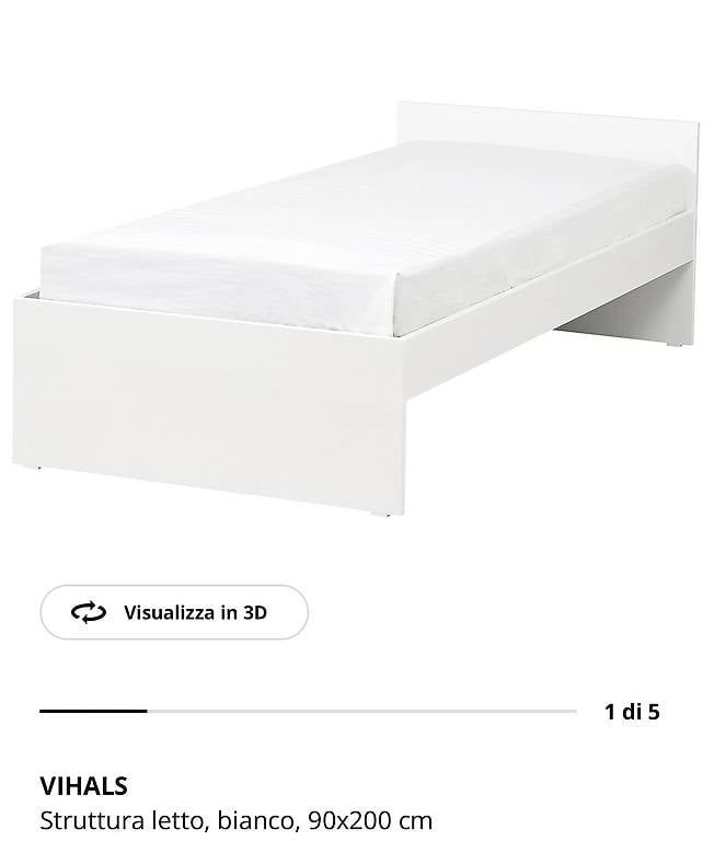 Ikea Letti: Letto + materasso – Usato da Locarno venduto da sar_rg59