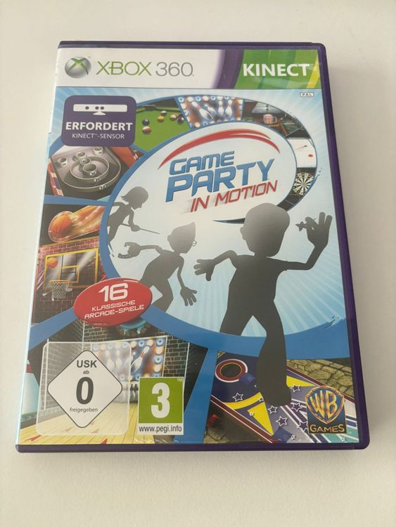 Jeu Xbox 360 Game Party : En Action ! - Très Bon état, Boîte Et Instructions Incluses