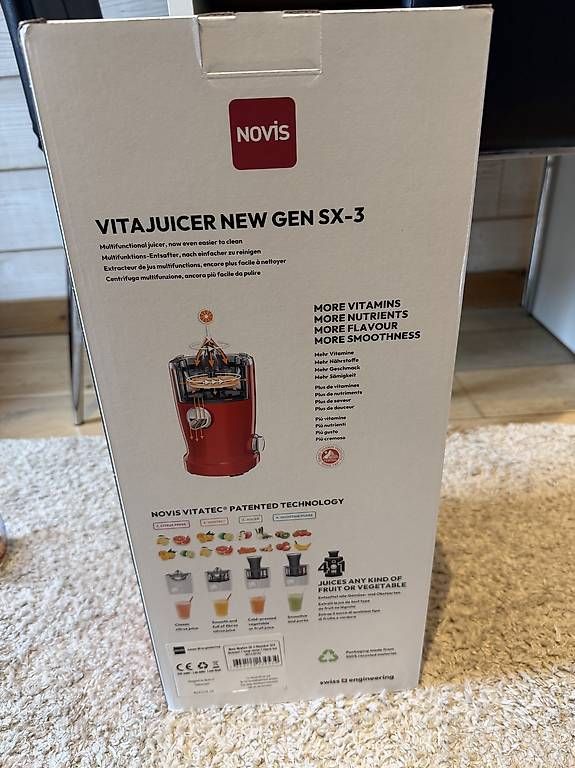 Küchengeräte: Brand new NOVIS juicer – Gebraucht aus Pully von vik_2mrb 2