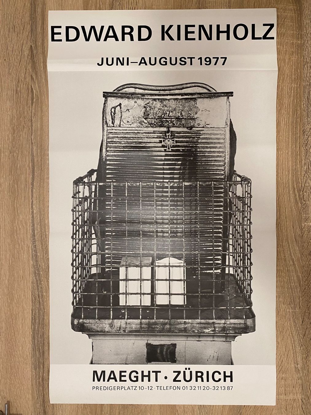 Foto & Immagini: Edward KIENHOLZ  -  PLAKAT - POSTER 1977 – Usato da Zürich venduto da lesgarcons