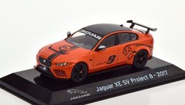 Jaguar XE SV Project 8 2017 orange met. 1:43 von Altaya/ IXO
