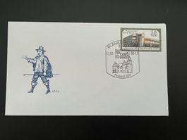 BRD Postbote  Sonderstempel  Blankenburg 1990  (R658)