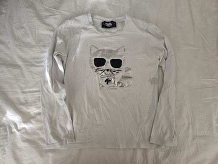 Karl Lagerfeld Kids Cat T-Shirt