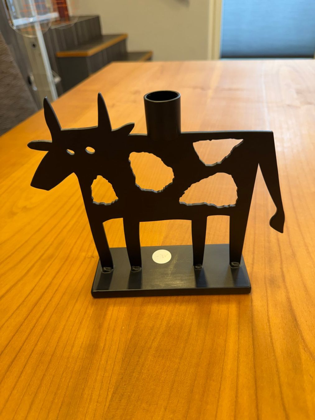 Portacandele: Kerzenständer "Kuh" aus Metall - ein Hingucker! – Nuovo e nell'imballaggio originale da Winterthur venduto da hannes1812 3